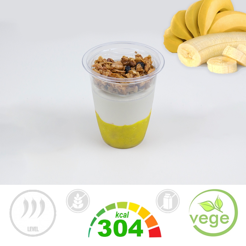 JOGURT BANAN + GRANOLA